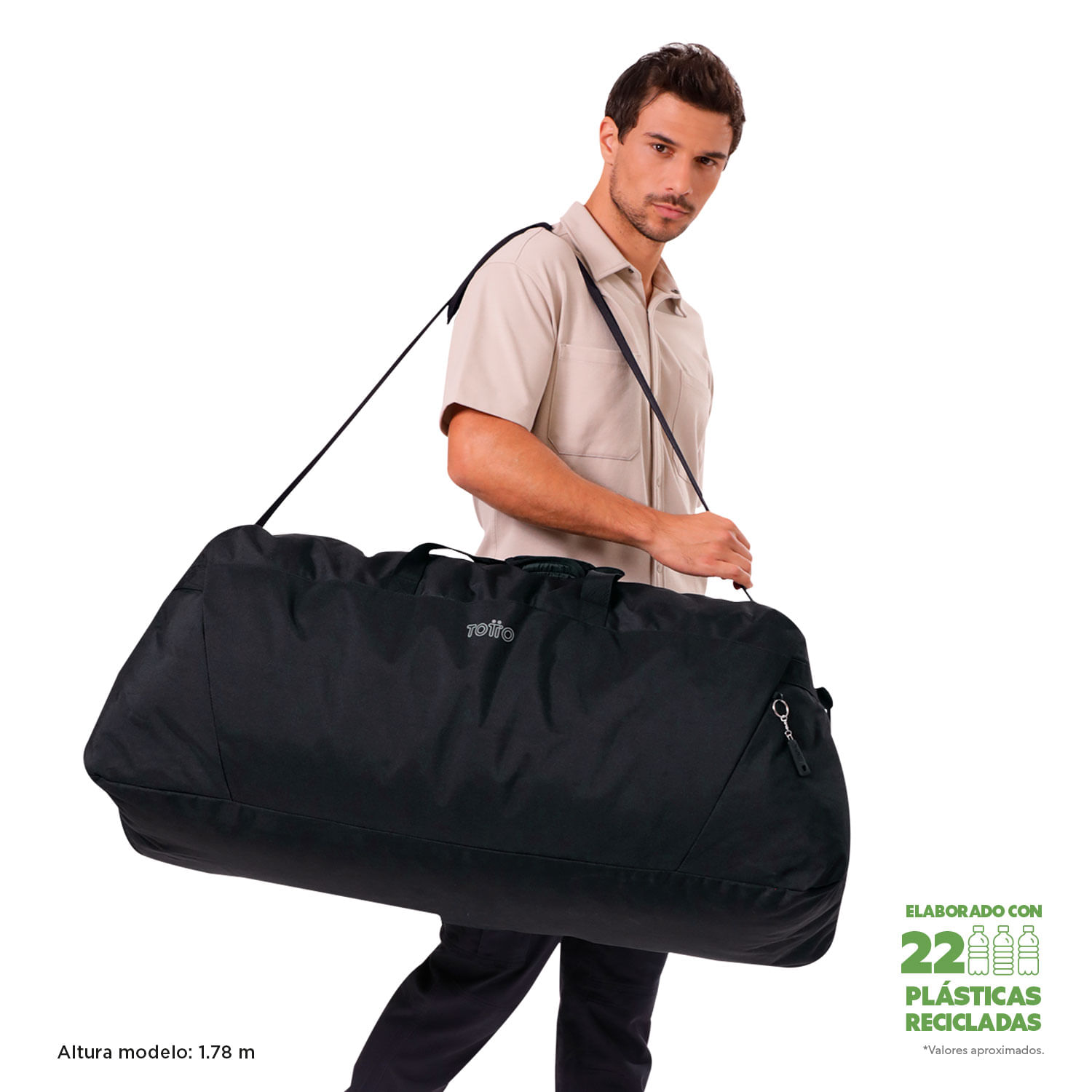 Tula de viaje Active Pro Xl Negra