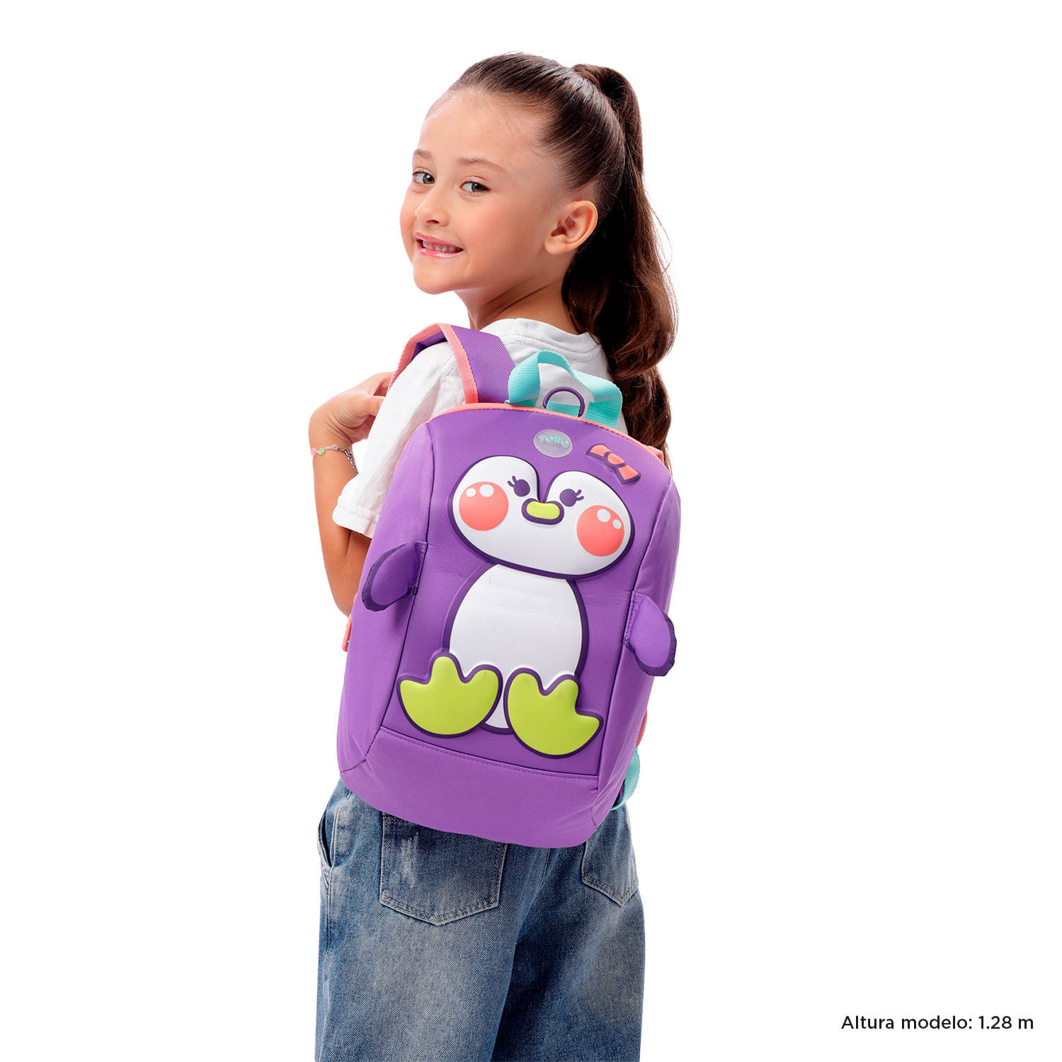 Morral para Niña Kido Pequeño Morado