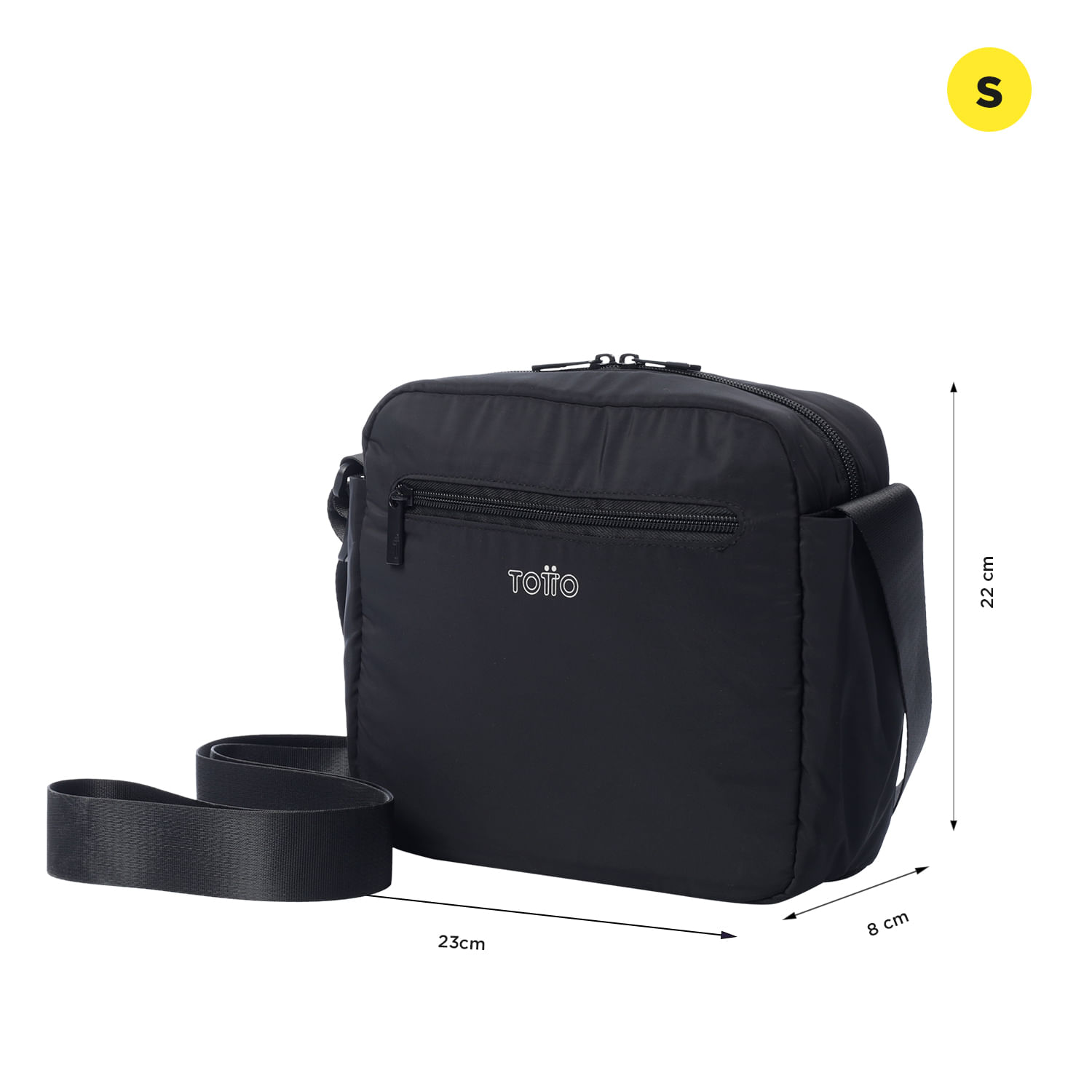 Bolso Crossbody Mujer Vic Negro