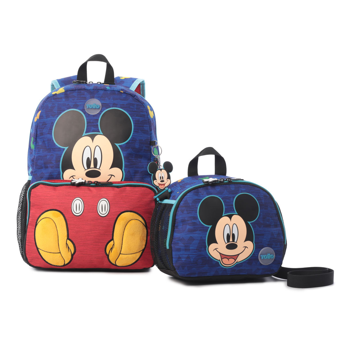 Kit escolar Mickey con Morral y Lonchera Aesthetic