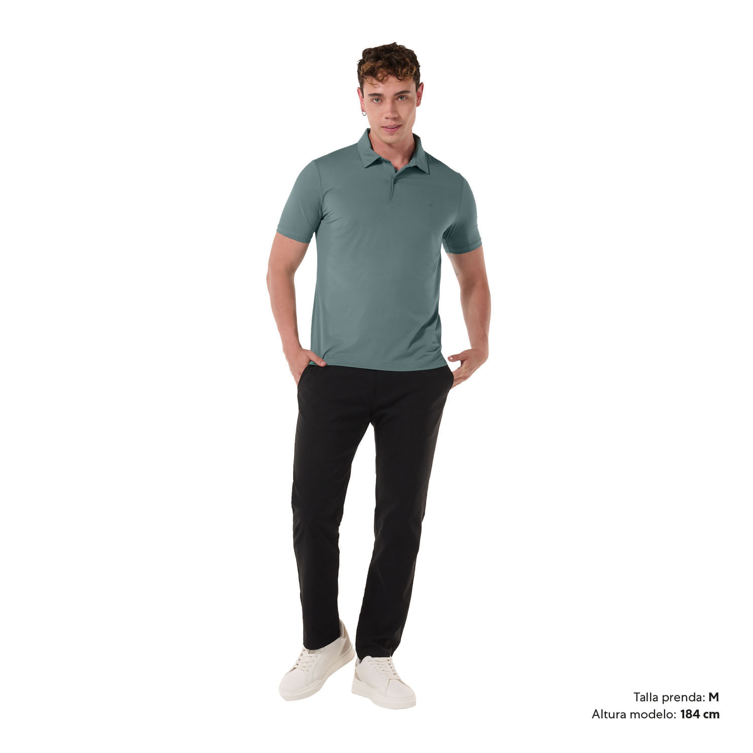 Camisa Tipo Polo Persian Xxl Hombre Verde