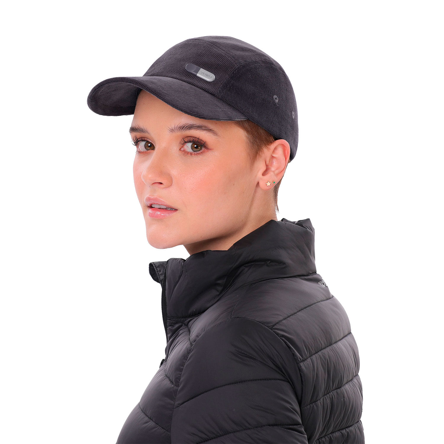 Gorra para Mujer Beisbolera Lemon Gris