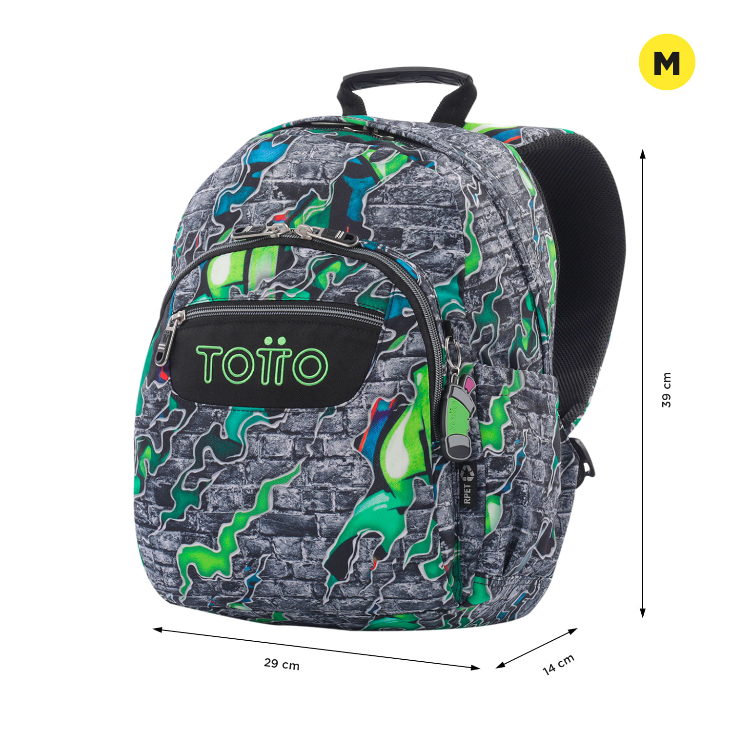 Maleta para colegio Gommas Gris