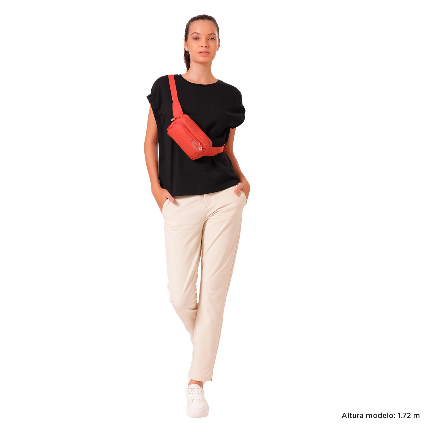 Canguro Running Clear Sam Rojo Unisex