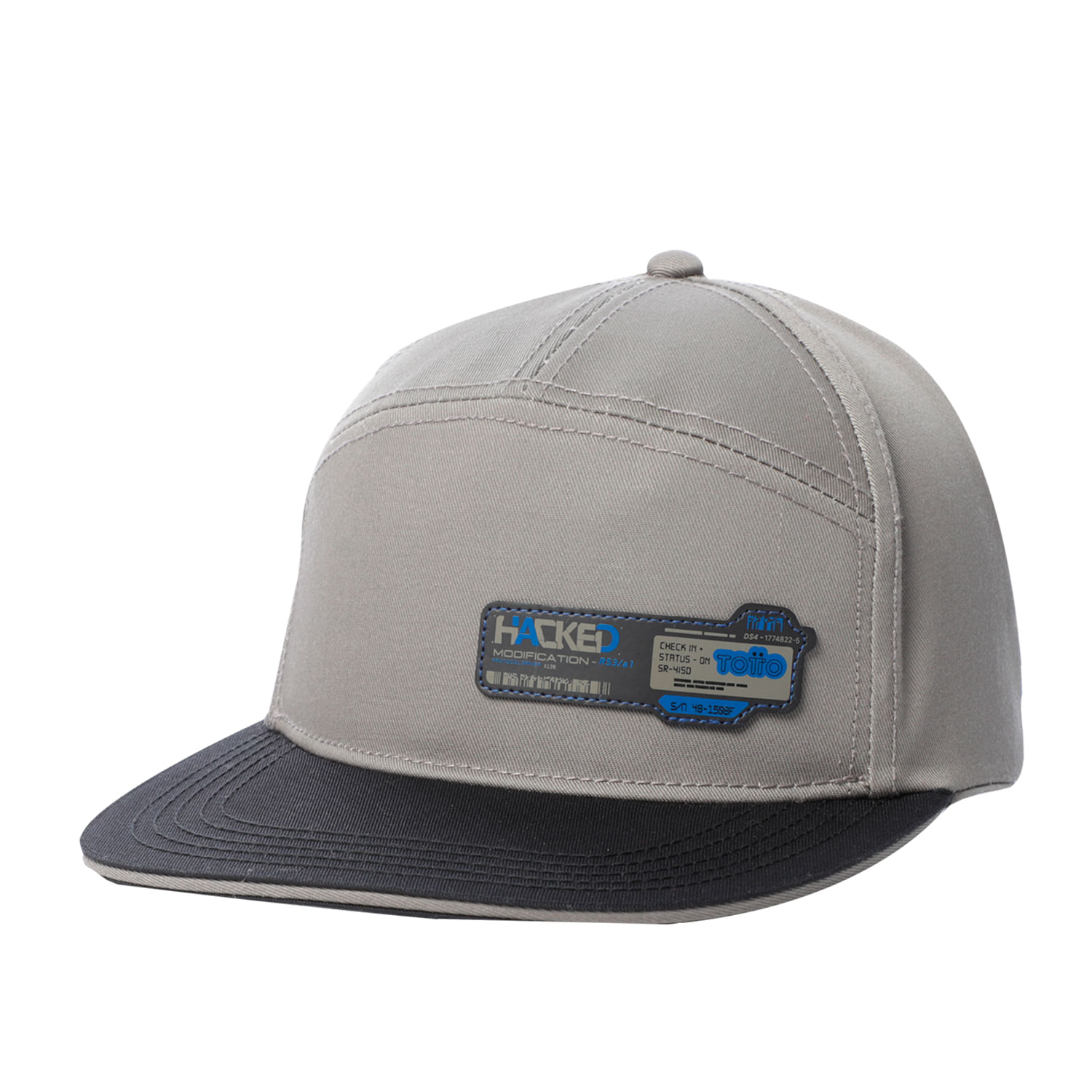 Gorra Plana para Hombre Cadiz Terreo/Negra