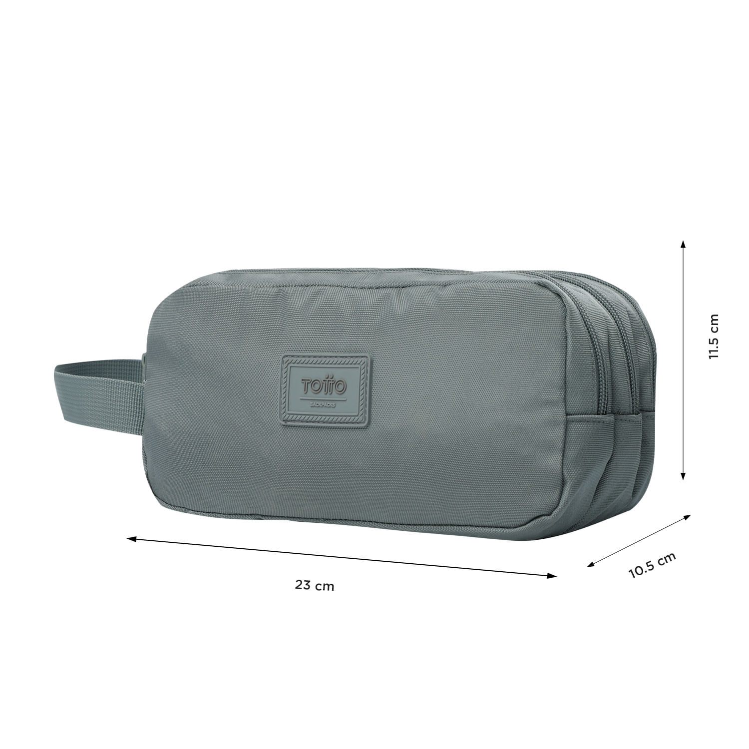 Cartuchera Multiuso Trik 5 Gris Unisex