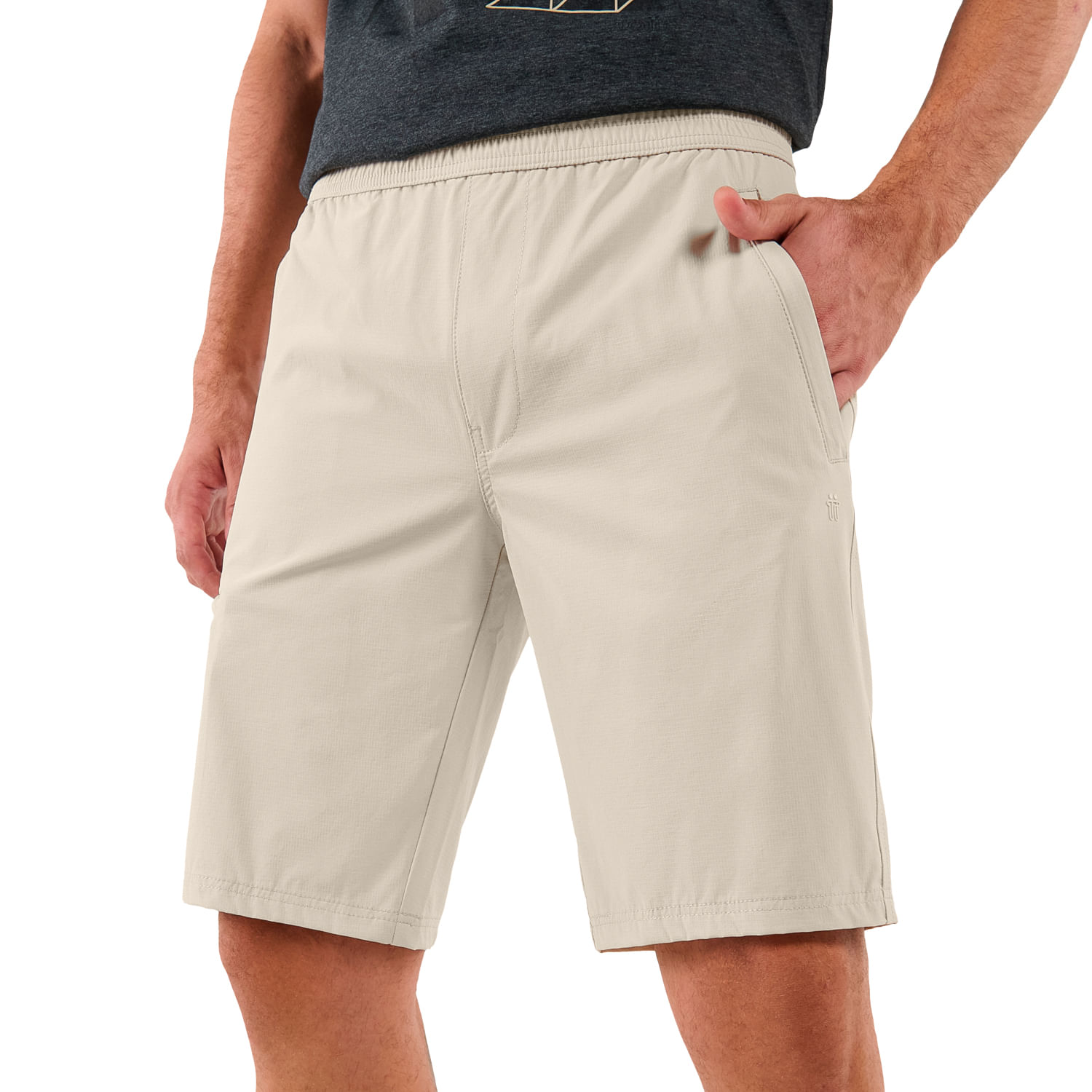 Bermuda para Hombre Eiyery Beige
