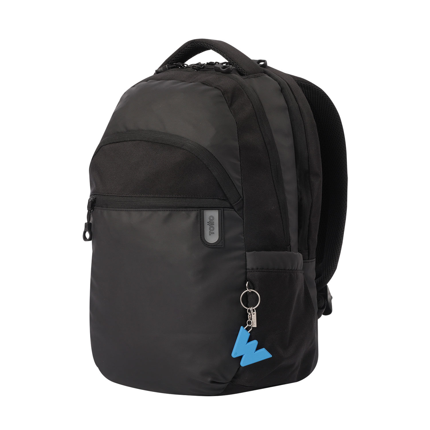 Llavero de Goma Abc color Azul