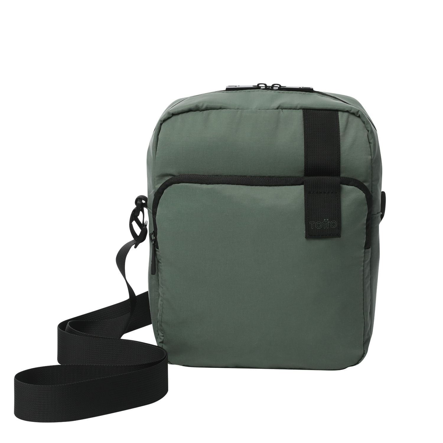 Bolso Crossbody Drill Hombre Verde