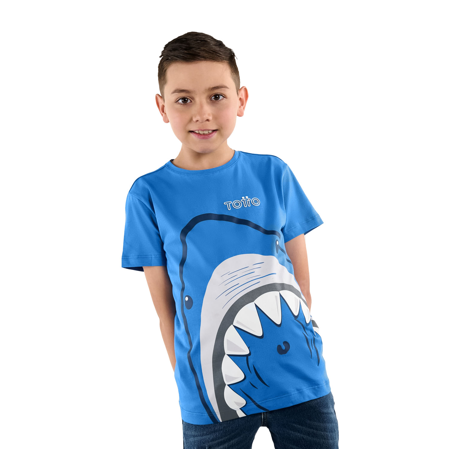 Camiseta para Niño Task color Azul
