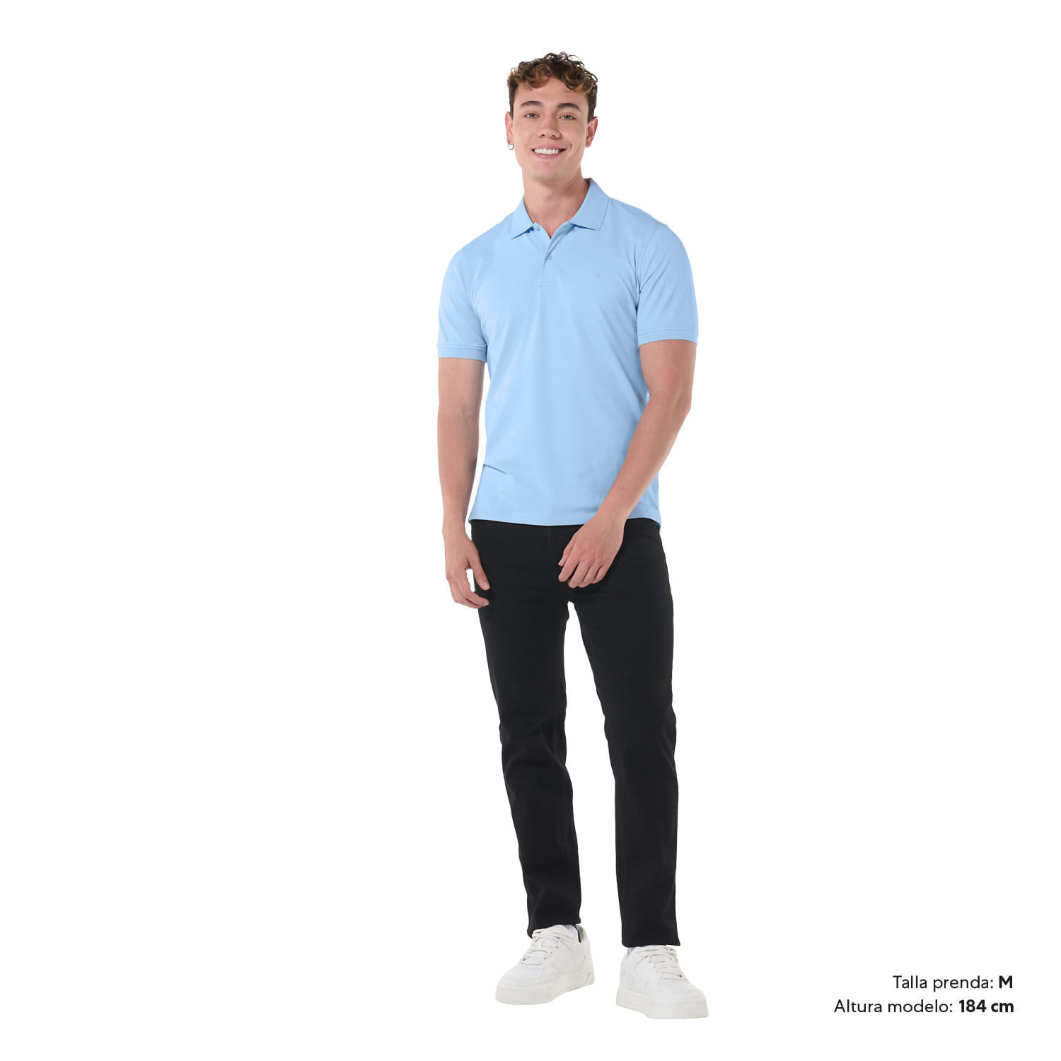 Camisa Tipo Polo Mason Xxl Hombre Azul