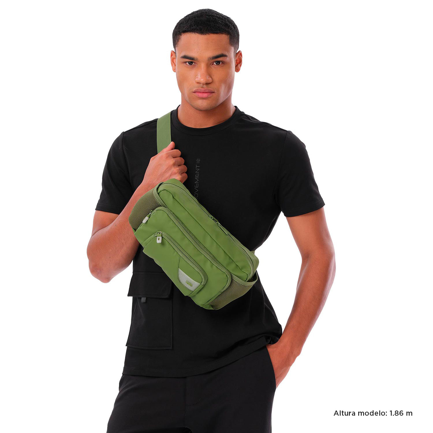 Canguro Clear Rud Verde Hombre