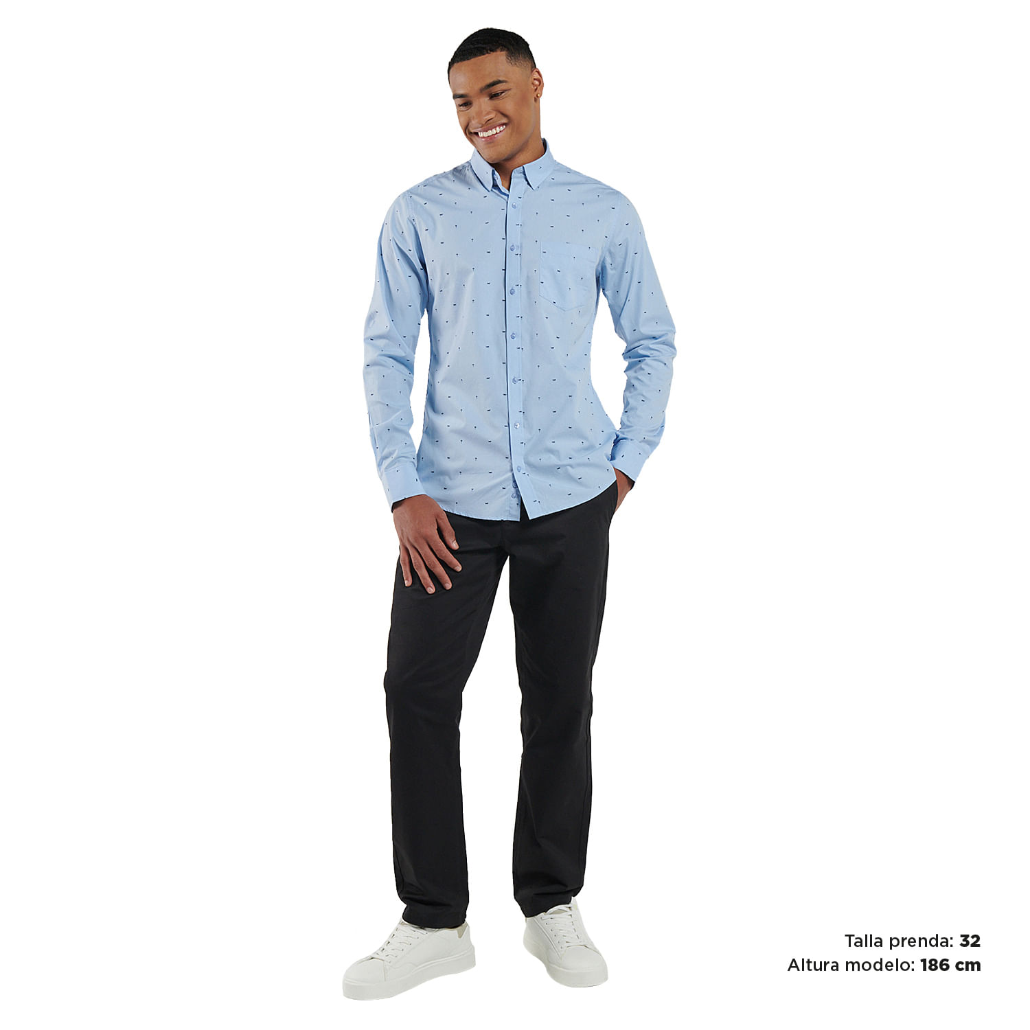Camisa para Hombre Ml Porter Azul