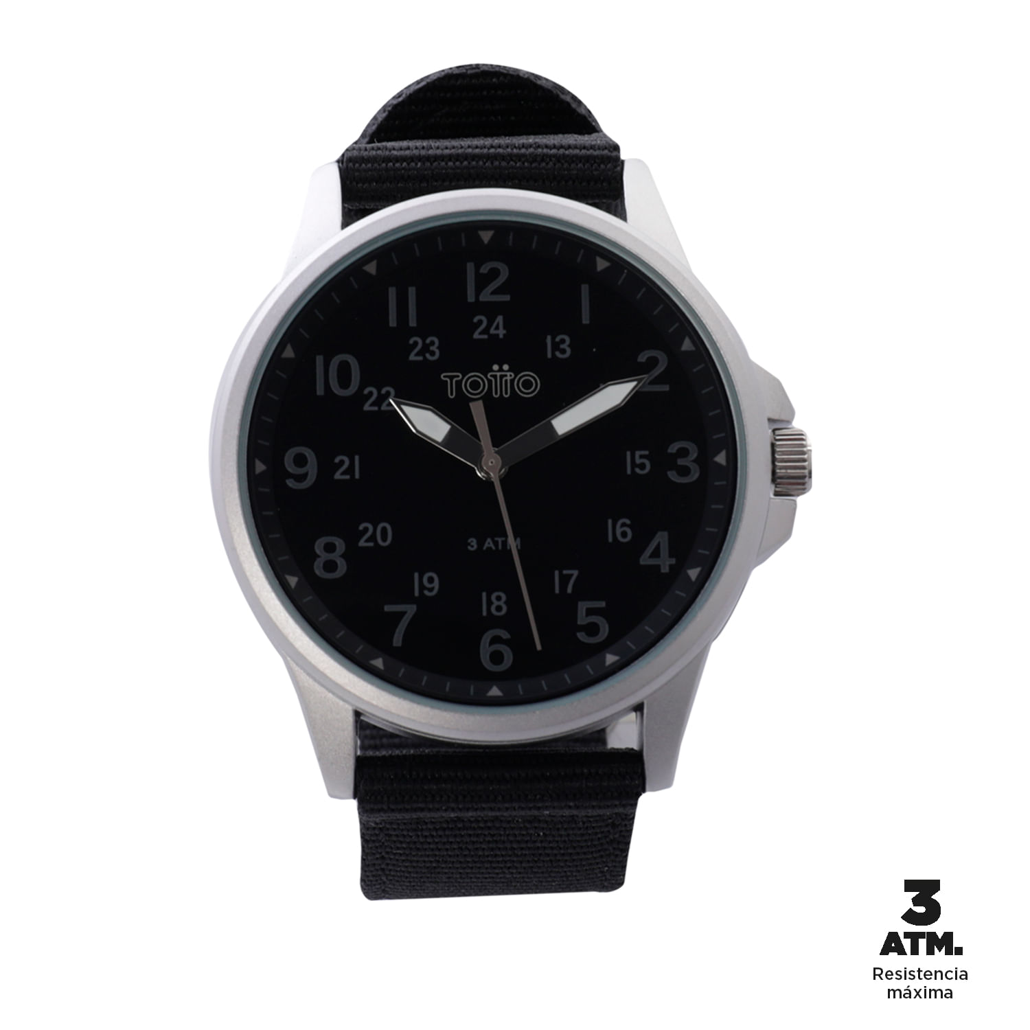 Reloj Análogo Ticker color Negro Hombre