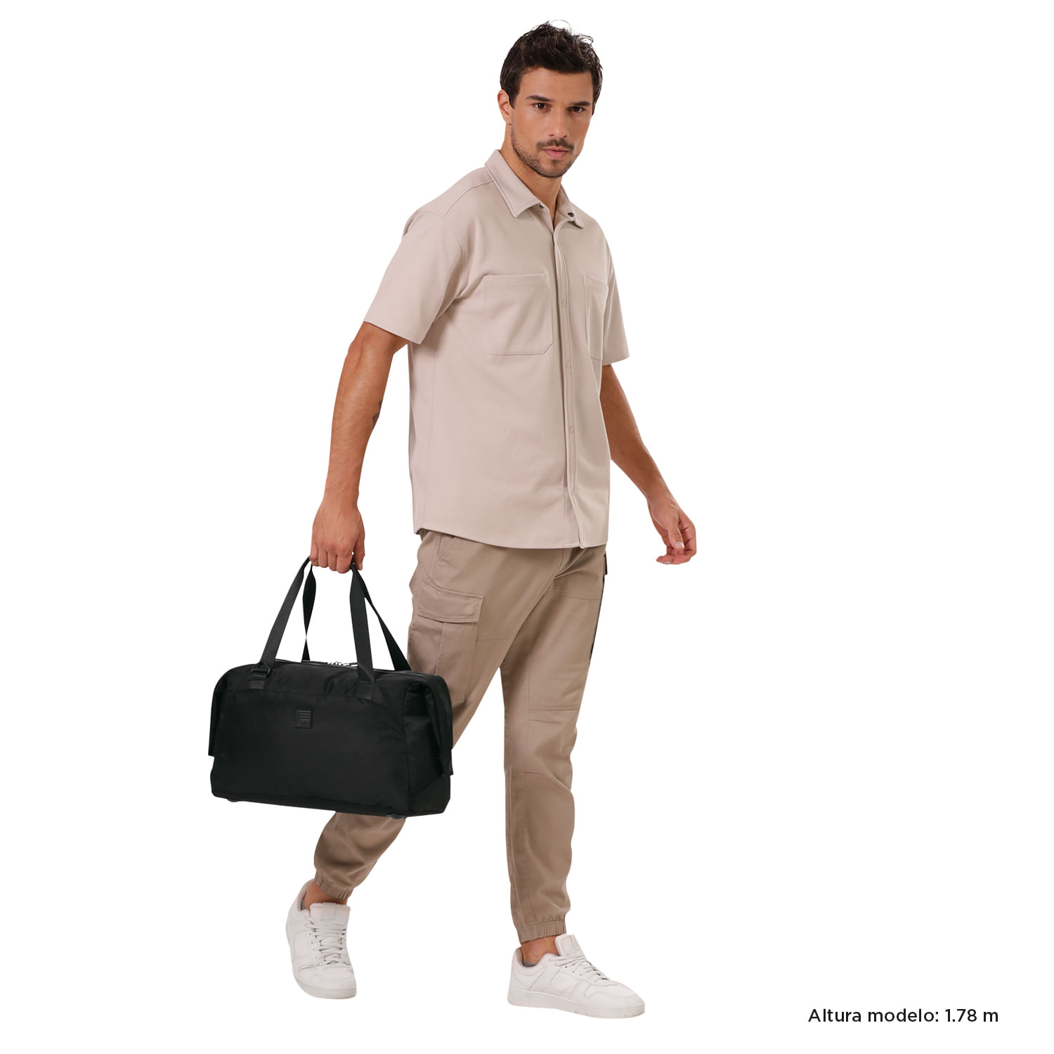 Tula de viaje Weekender Mediana Negra