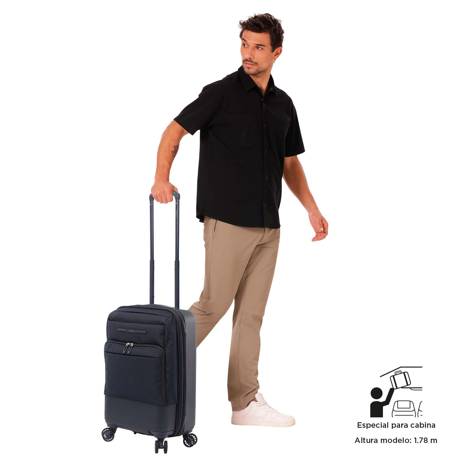Maleta de Cabina 360 Nexa 10 kg Azul