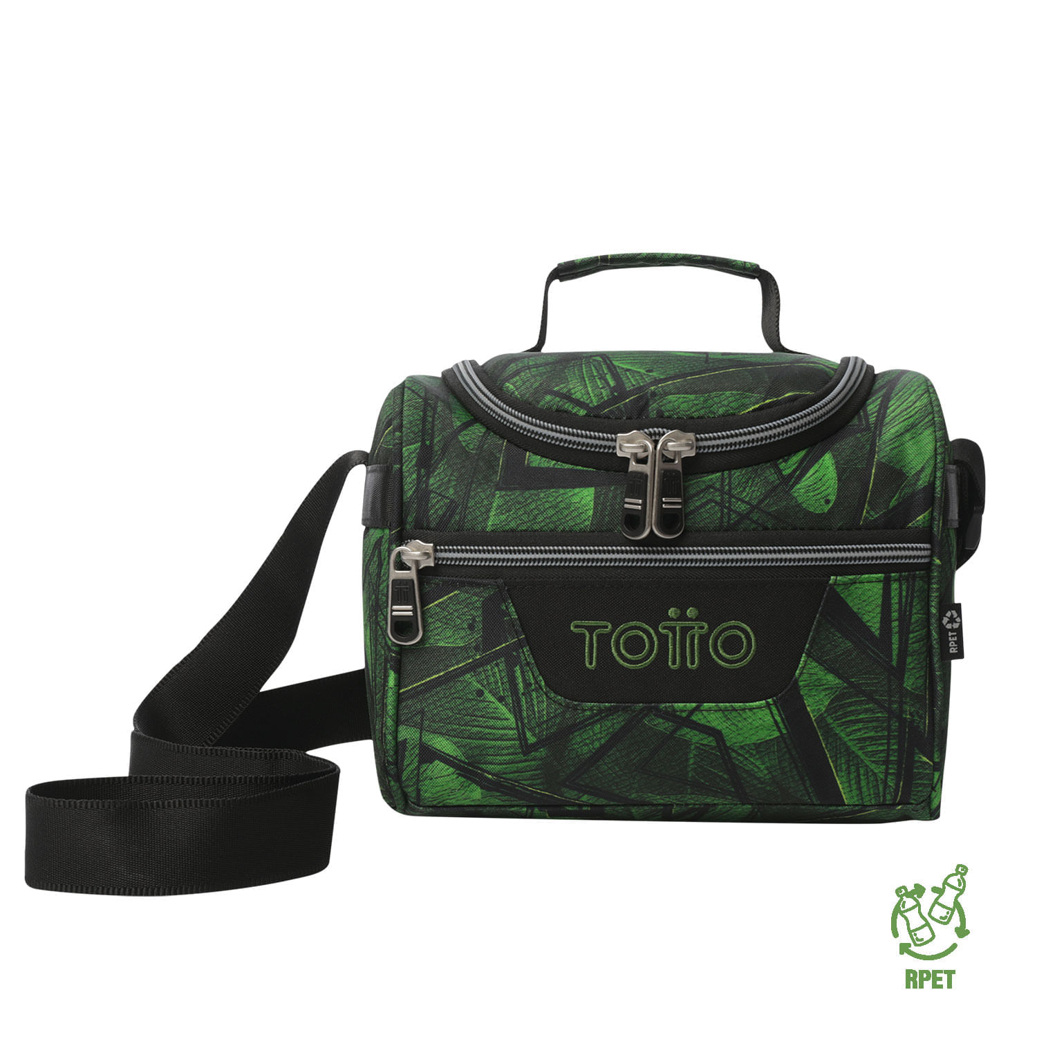 Lonchera Térmica Pizarra Verde con Recipiente Plástico