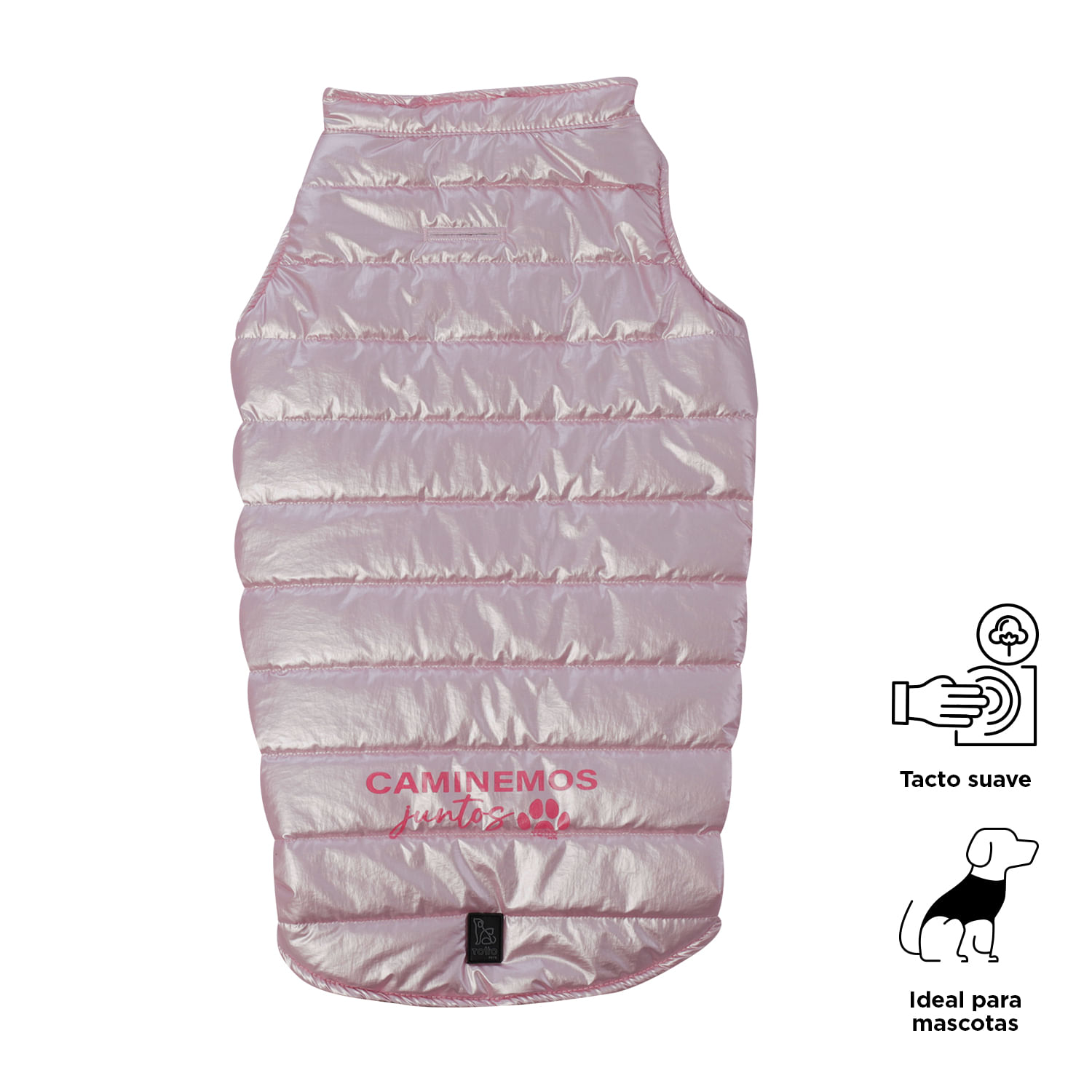 Chaleco para mascotas Seiya Vest M Rosado