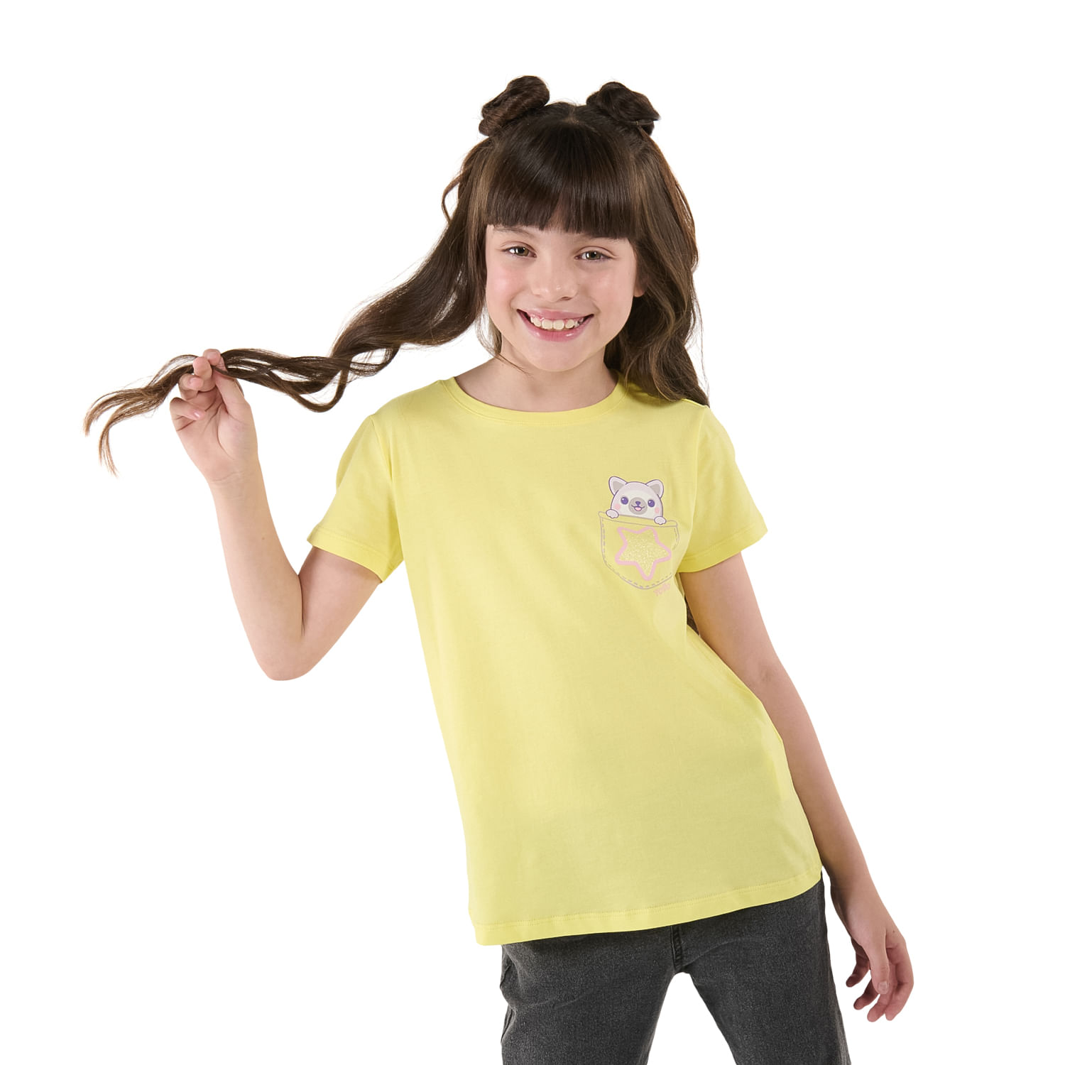 Camiseta para Niña Proyect Amarilla