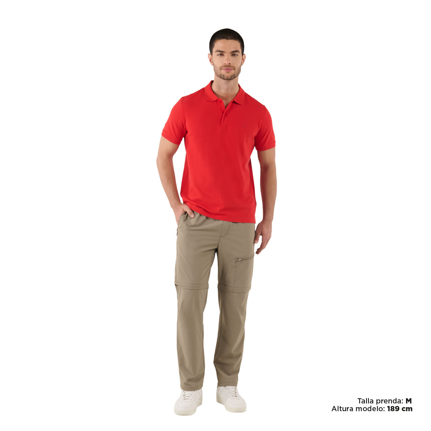 Camisa Polo Spencer para Hombre Roja