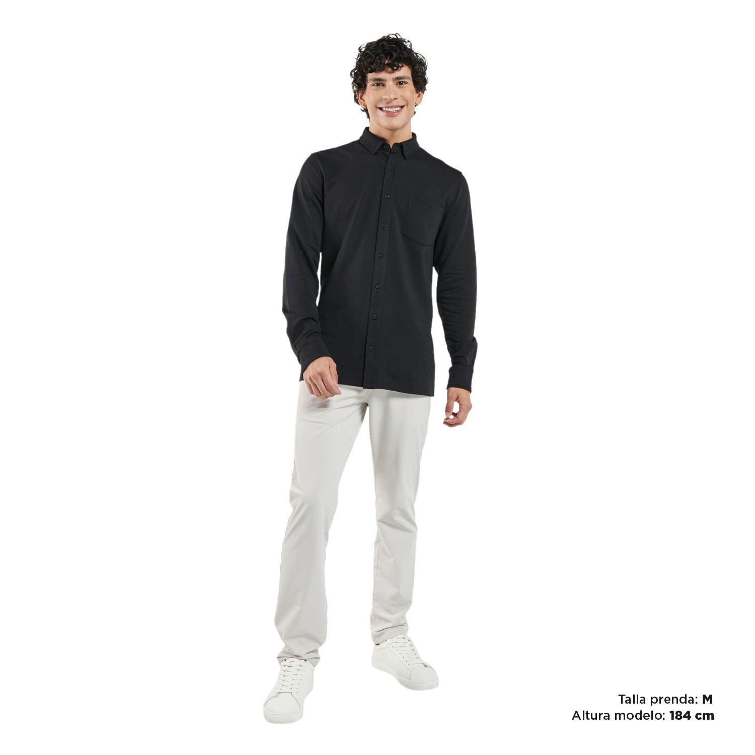Camisa para Hombre Ml Kleine Negra