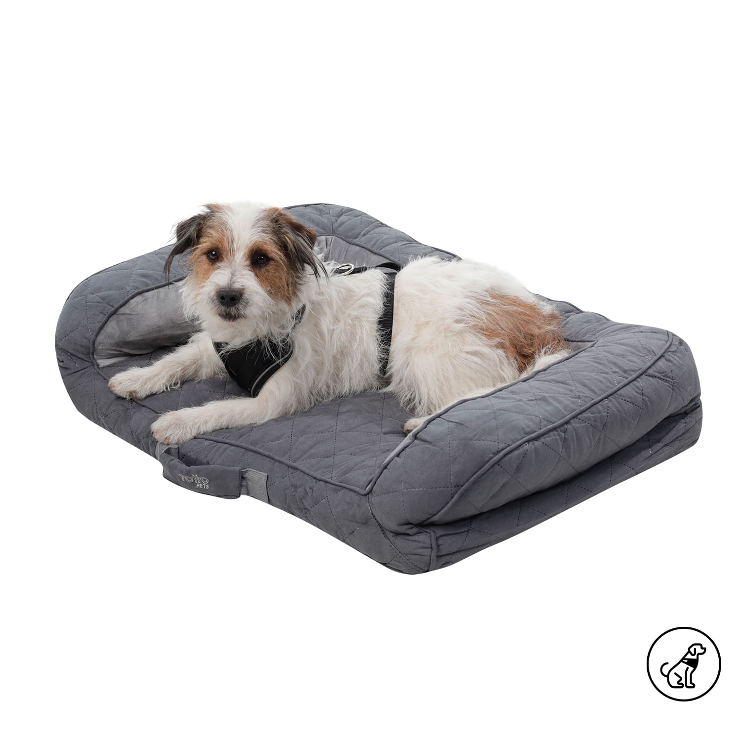 Cama para perros Alina Acolchada Totto