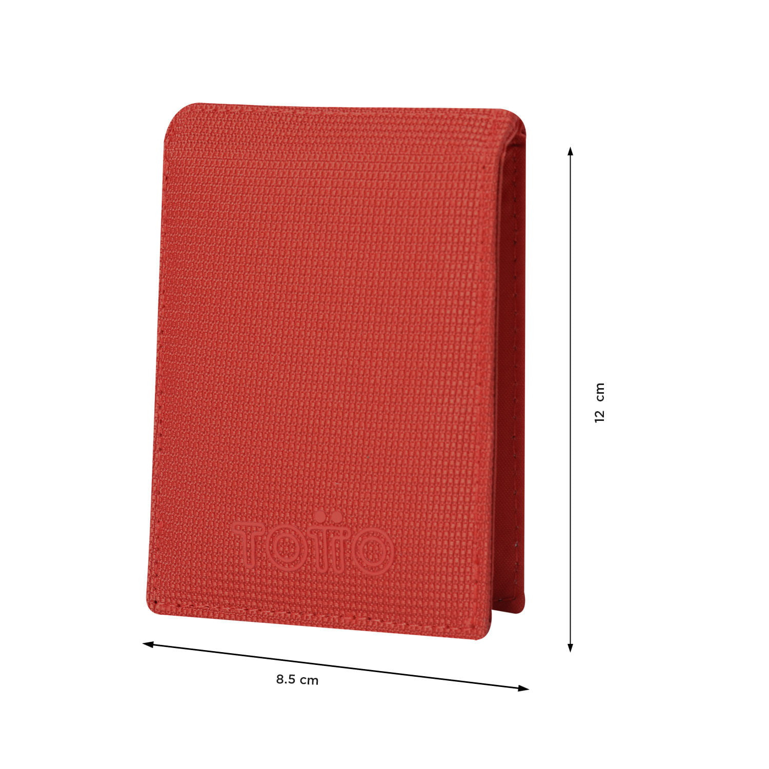 Billetera Mesh S Con RFID Blocker Roja Hombre