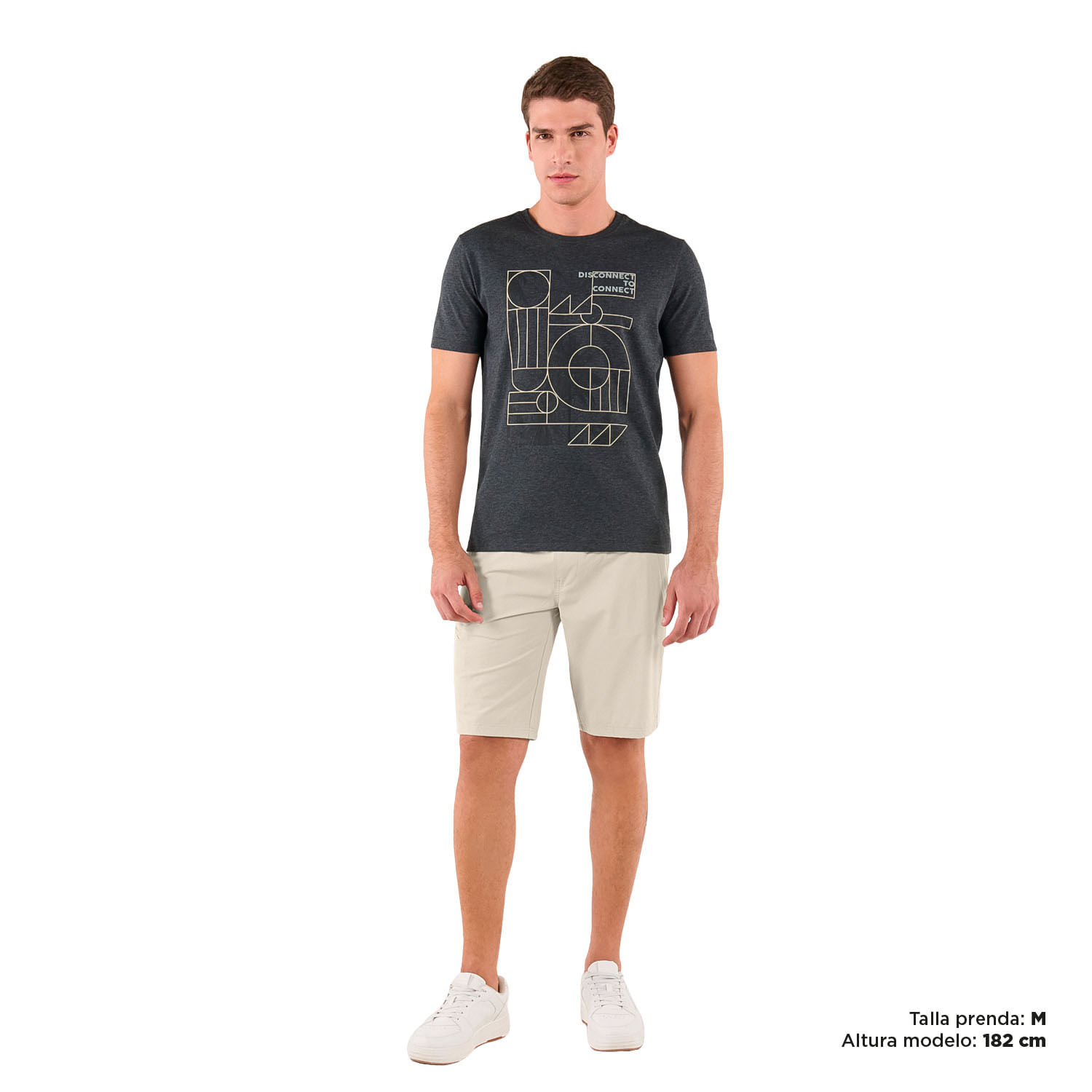 Bermuda para Hombre Eiyery Beige