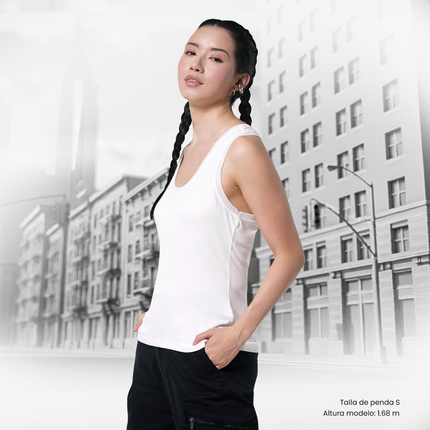 Top para Mujer Peregrine Xl Blanco