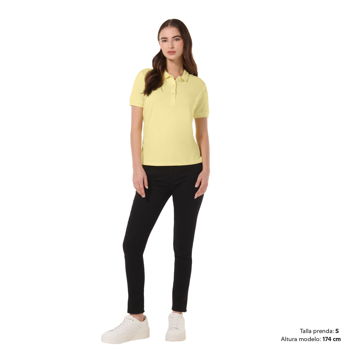 Camisa Tipo Polo Chechi Xl Mujer Amarilla