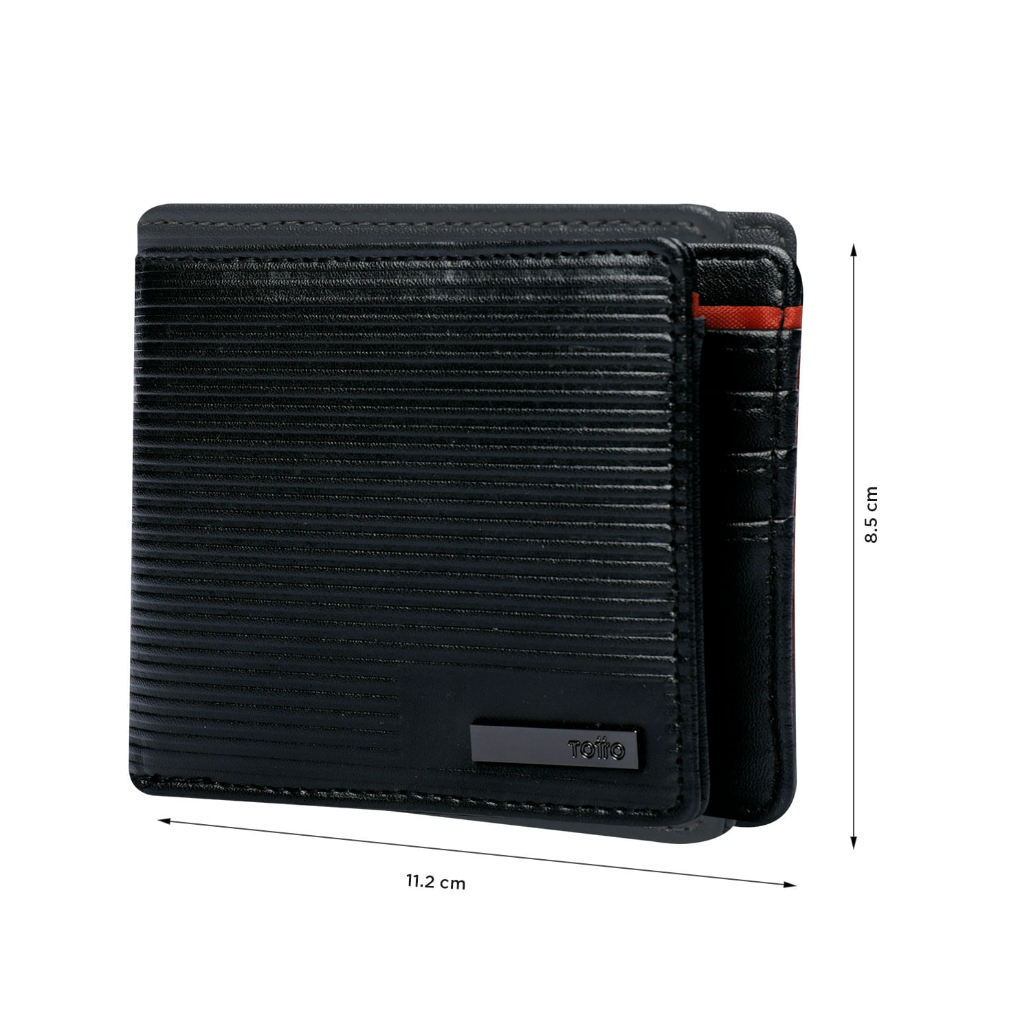 Billetera Krispo Con RFID Blocker Negra Hombre
