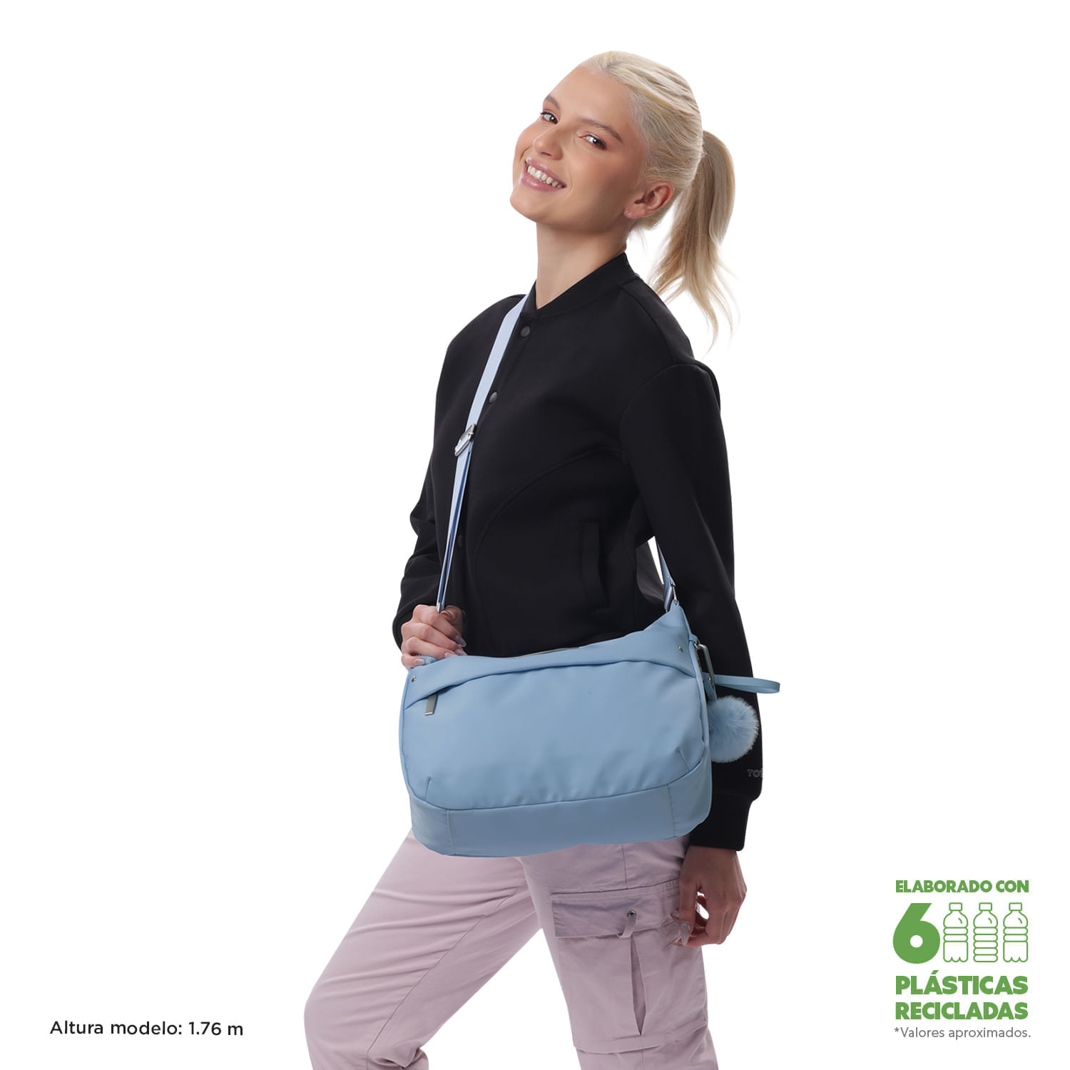 Bolso Crossbody Adelaide 1 2.0 Mujer Azul