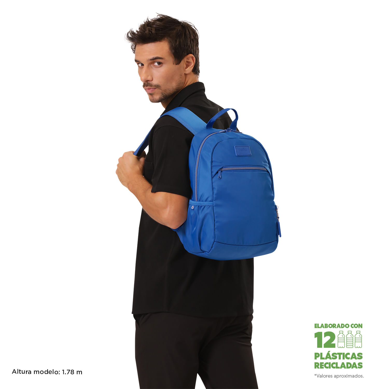 Morral Univertisario Porta PC 13" Tracer 1 Azul Hombre