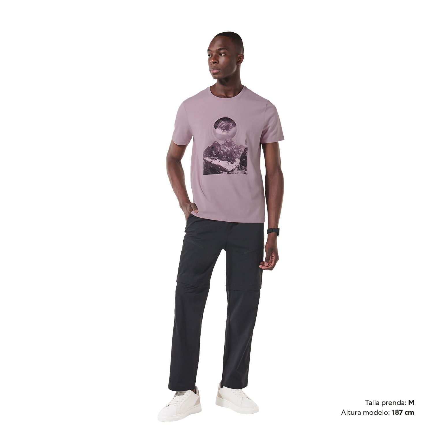Camiseta para Hombre Primen Xxl Rosada