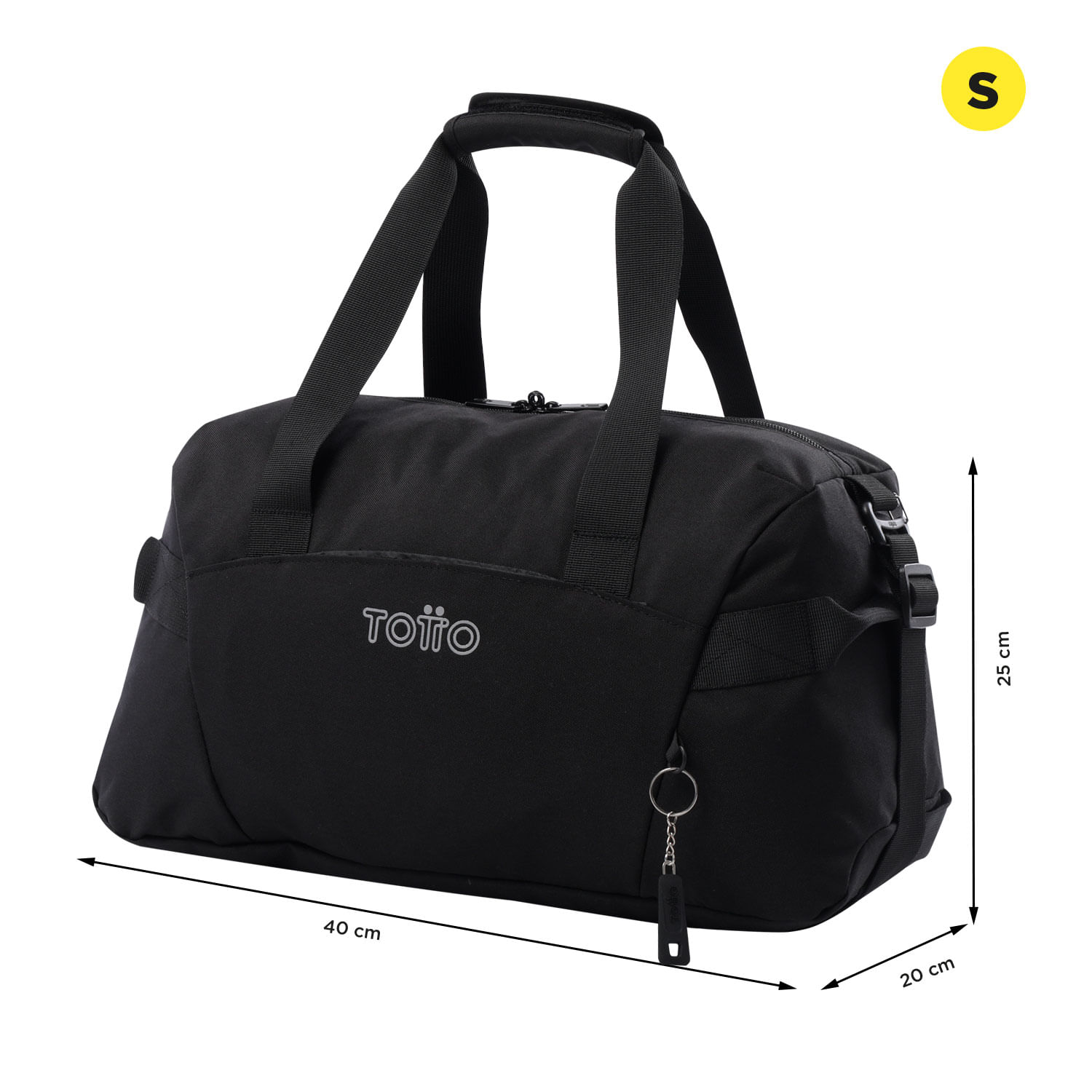 Tula de viaje Active Pro Pequeña Negra