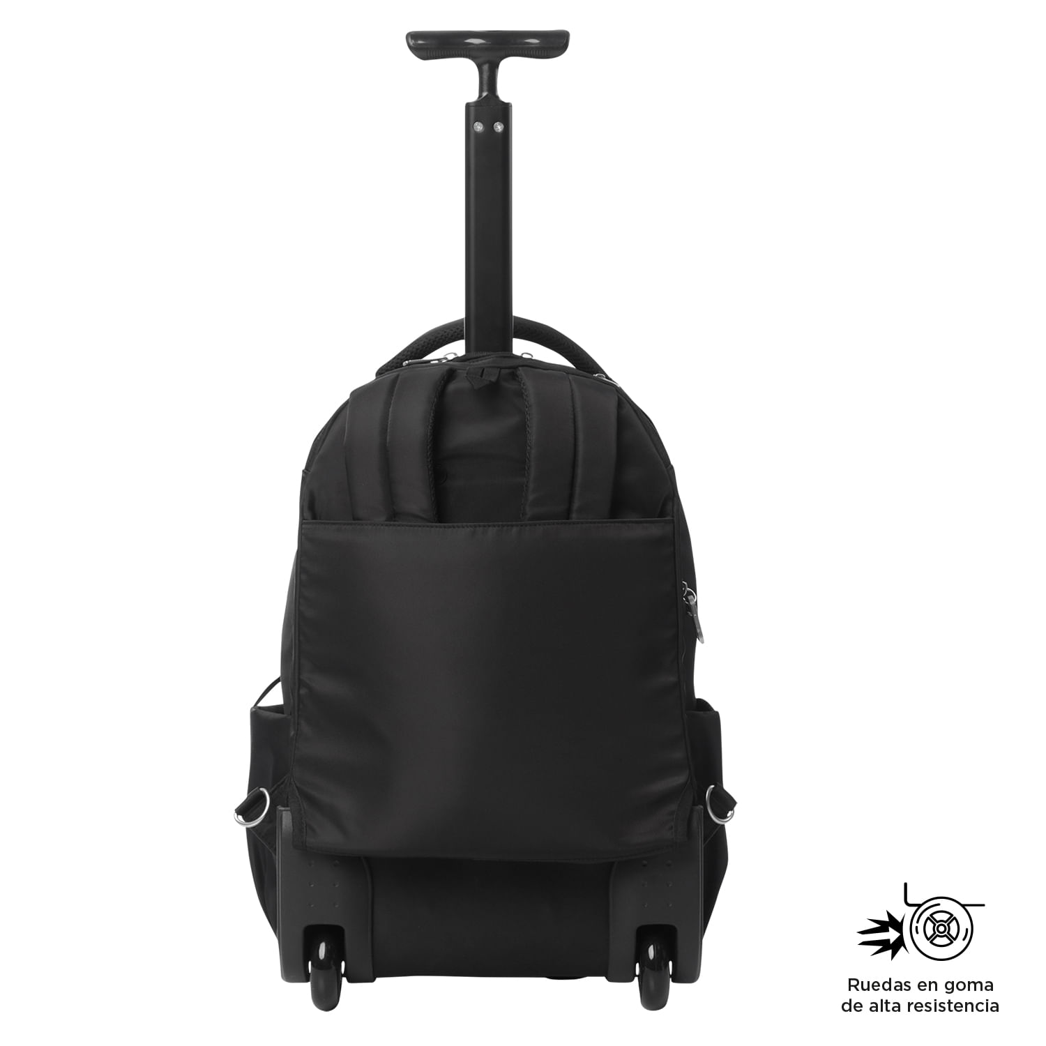 Morral de Viaje con Ruedas Trolley Mediano Negro ! Totto