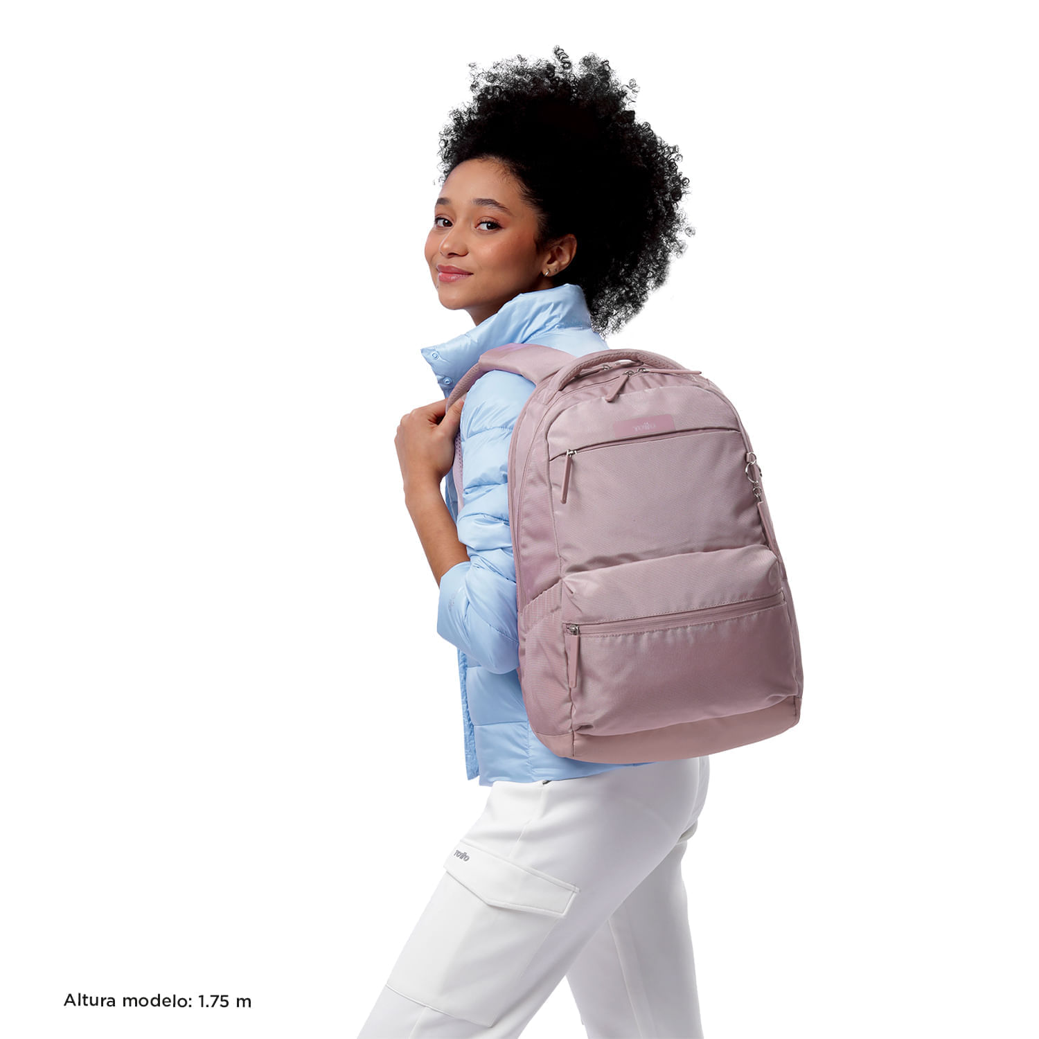 Morral Porta PC 16" Comfort Rosado Mujer
