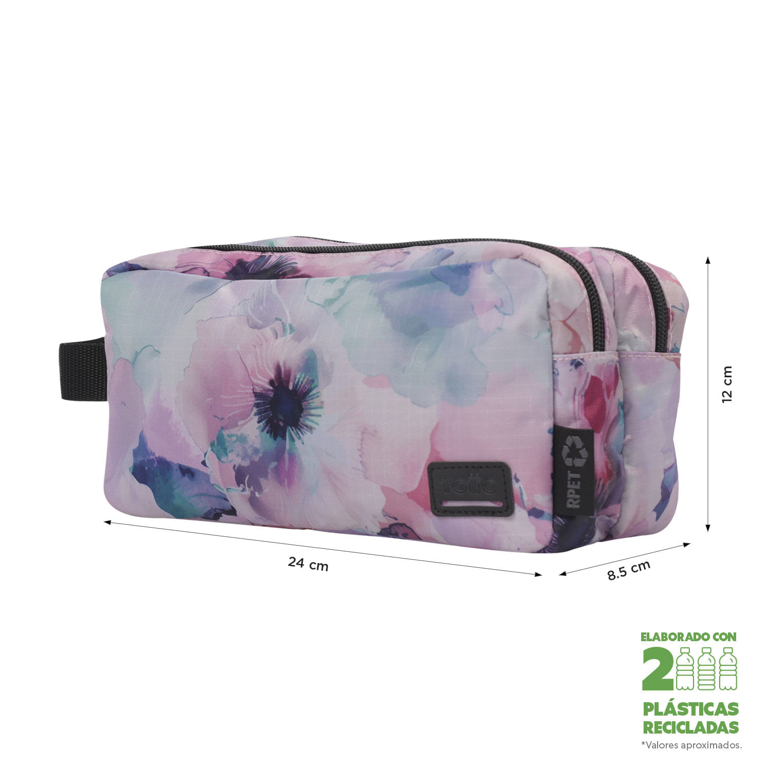 Cartuchera Multiuso Chizal Rosada Mujer