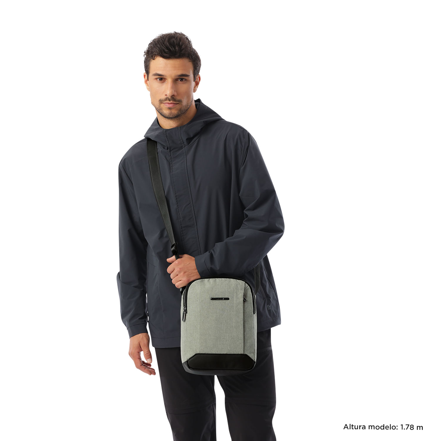 Bolso Crossbody Hombre Hexa Terreo