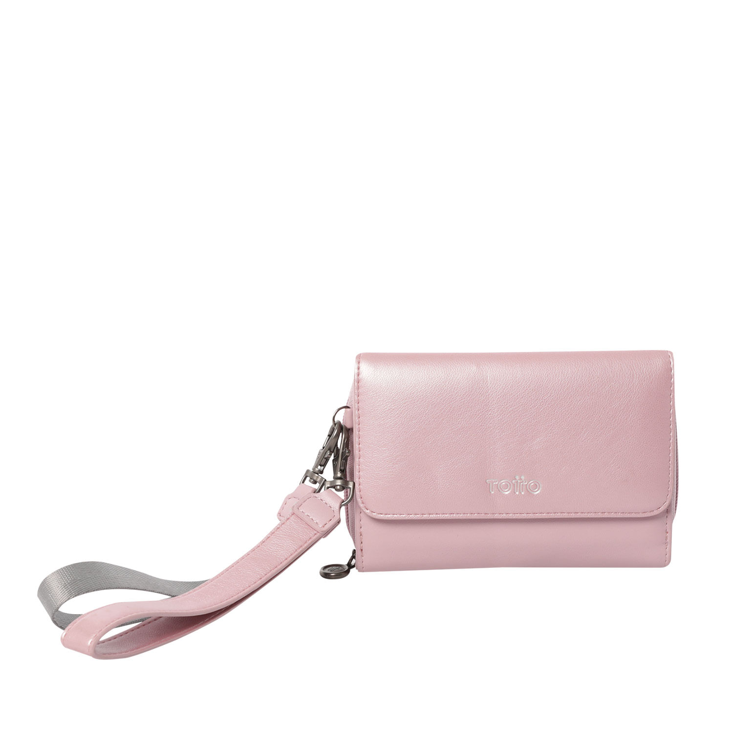 Billetera Style Can con RFID Blocker Rosada Mujer