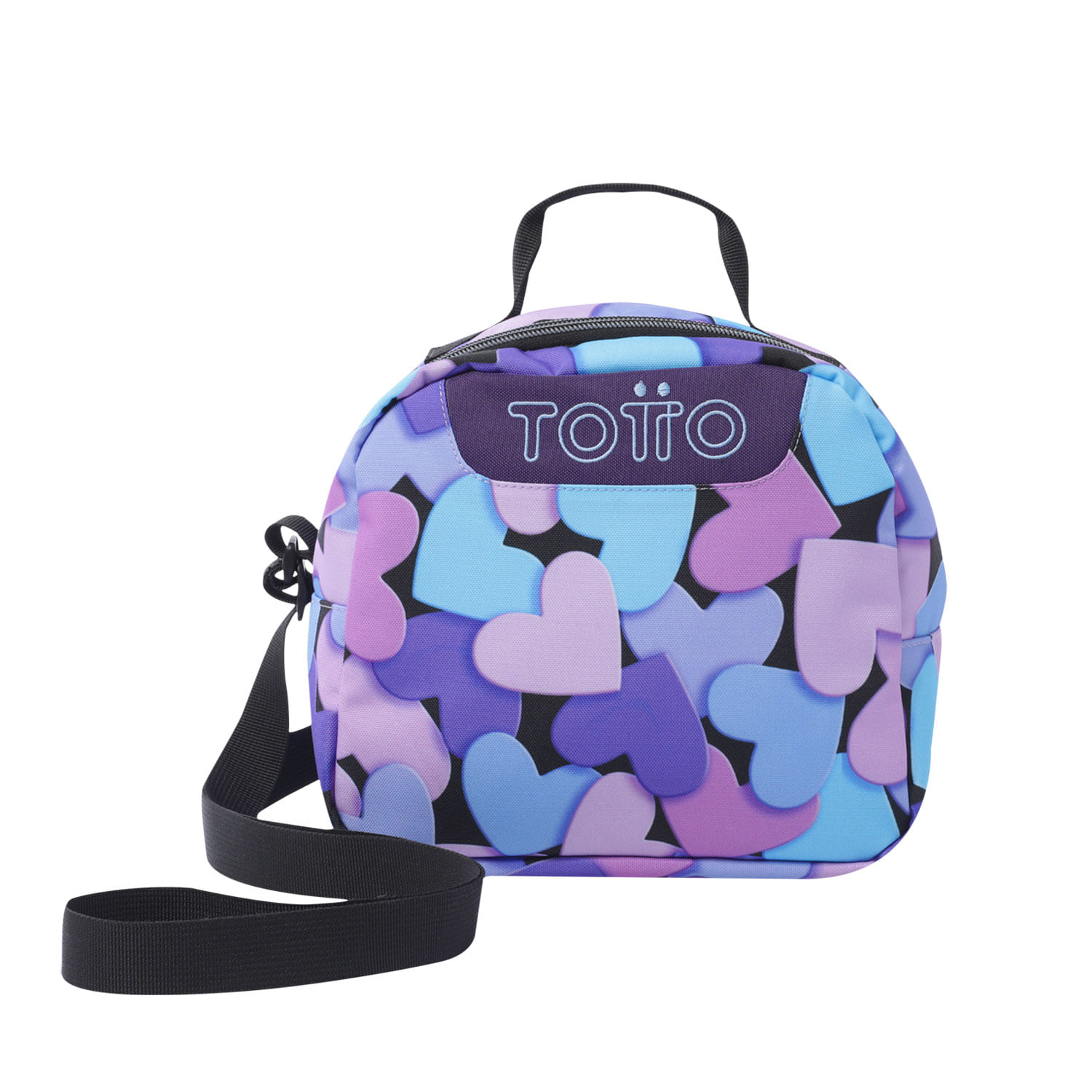 Lonchera con Recipiente Plástico Borrador Azul