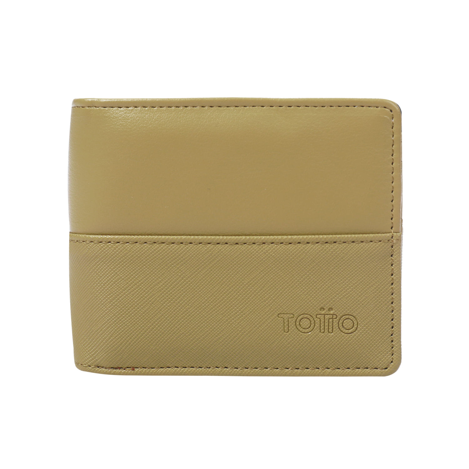 Billetera Saffiano Kri Hombre Amarilla pequeña