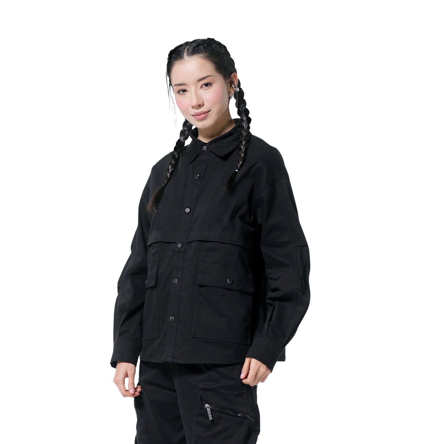 Chaqueta Ligera para Mujer Nomy Xl Negra