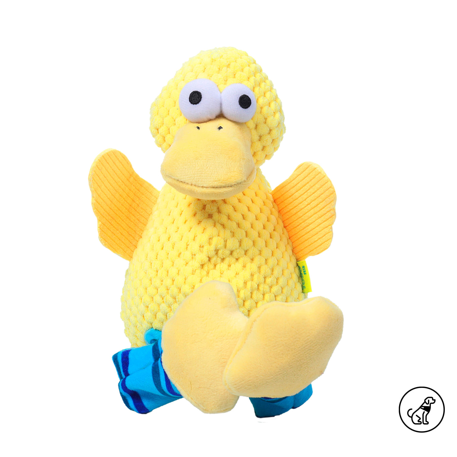 Juguete para mascota Patopatas Amarillo/Azul