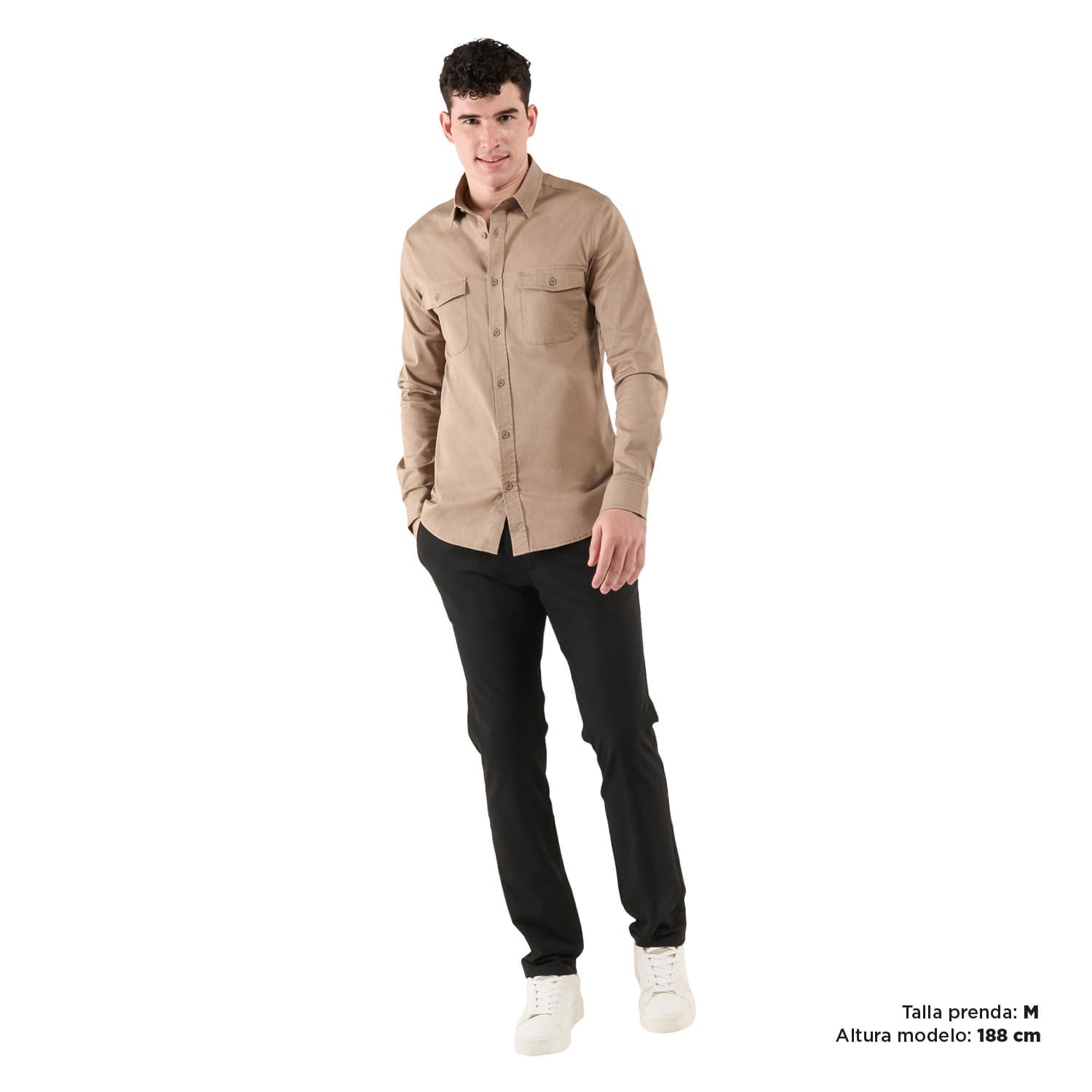 Camisa para Hombre Manga Larga Garnet Terreo