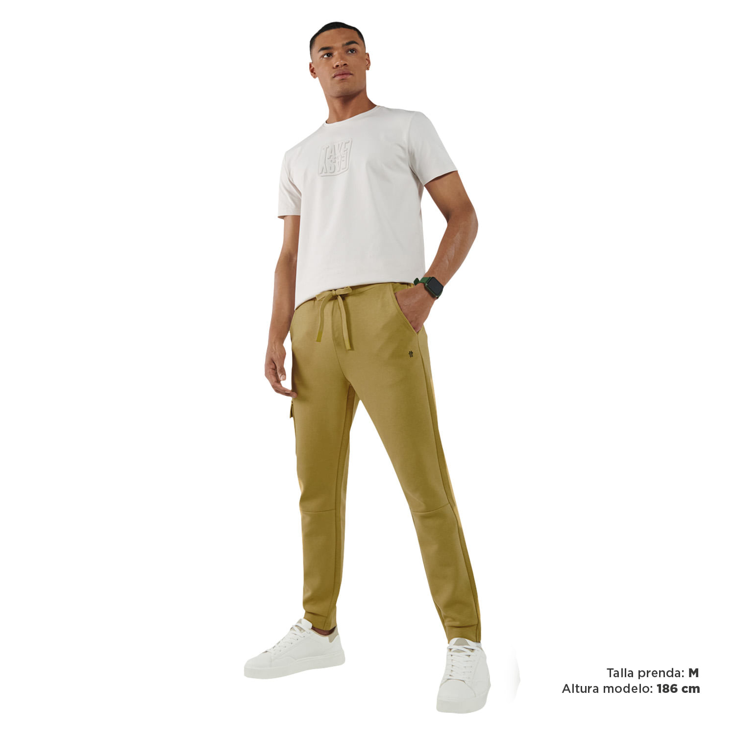 Pantalón Jogger para Hombre Rhony Amarillo