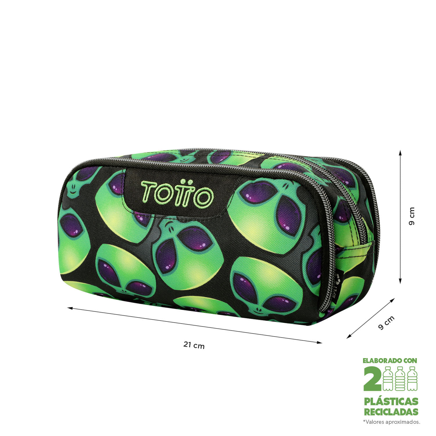 Cartuchera Multiuso Cinta Verde Hombre