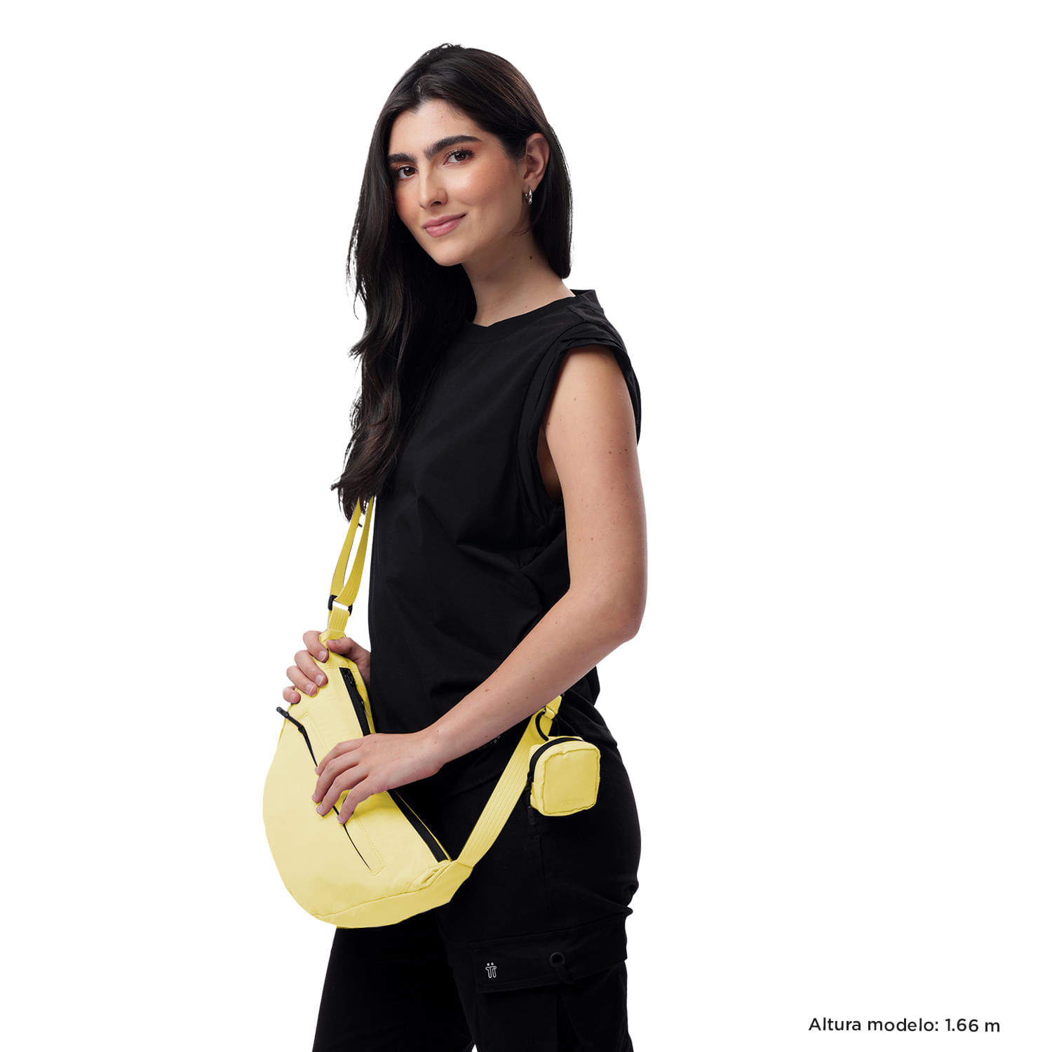 Bolso Crossbody Pequeño Unisex Rowan Amarillo