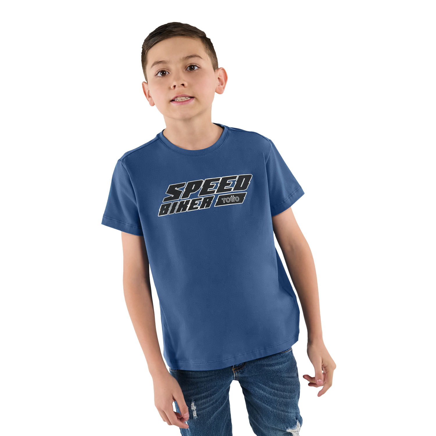 Camiseta para Niño Lotto 1 Azul