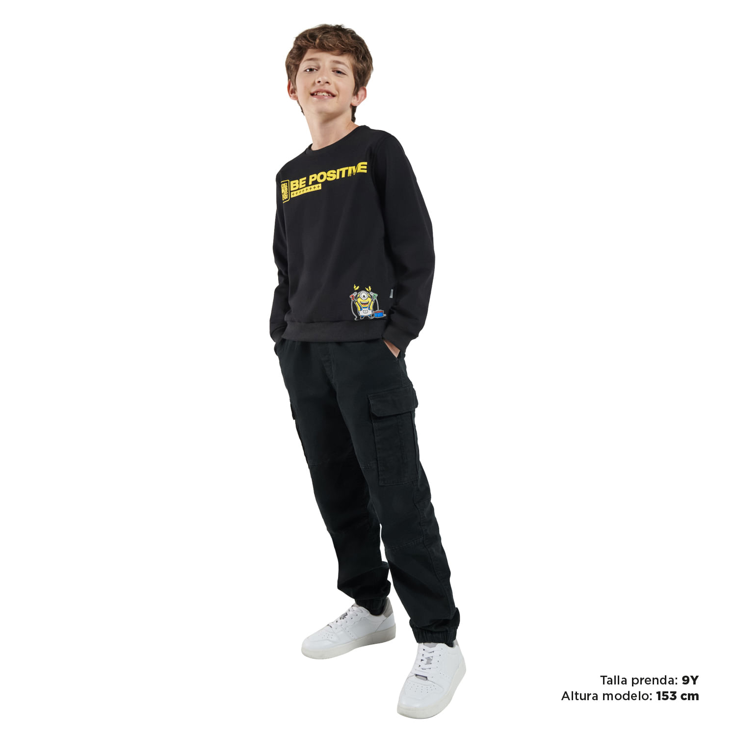 Buzo para Niño Chemical 1 Negro